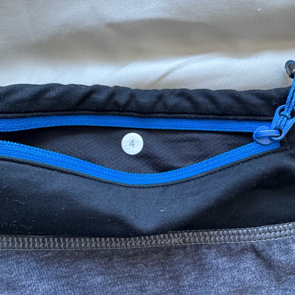 Lululemon speed up shorts size 4